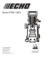 Preview for 20 page of Echo PWE-1800 Instruction Manual