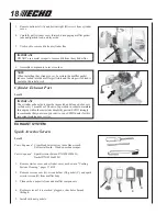 Preview for 18 page of Echo TC-210i Operator'S Manual