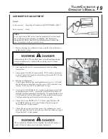 Preview for 19 page of Echo TC-210i Operator'S Manual