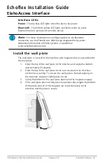 Preview for 6 page of echoflex ElahoAccess Interface Installation Manual