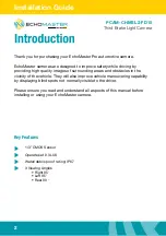 Preview for 2 page of EchoMaster Pro PCAM-CHMSL2-FD15 Installation Manual