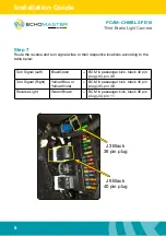 Preview for 6 page of EchoMaster Pro PCAM-CHMSL2-FD15 Installation Manual