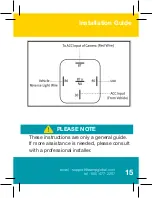 Preview for 15 page of Echomaster CAM-TGL User Manual