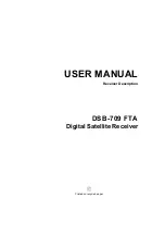 EchoStar DSB-709 FTA User Manual preview