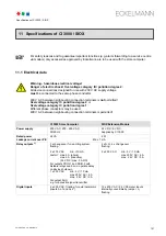 Preview for 127 page of ECKELMANN CI 3000 Operating	 Instruction