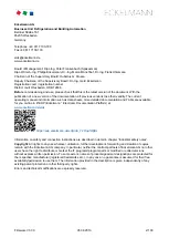 Preview for 2 page of ECKELMANN UA 410 L Series Operating	 Instruction