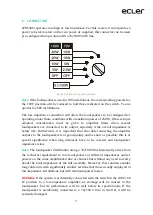 Preview for 7 page of Ecler essentials ePHS30Ti User Manual