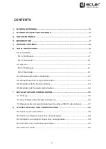 Preview for 2 page of Ecler VEO-XRI2L User Manual