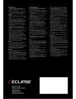 Preview for 20 page of Eclipse AVN4400 Brochure