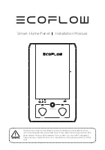 EcoFlow Smart Home Panel Installation Manual preview