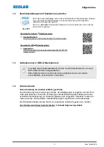 Preview for 7 page of Ecolab 106052 Operating Instructions Manual