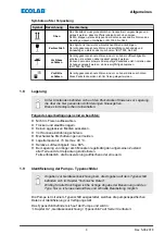 Preview for 11 page of Ecolab 106052 Operating Instructions Manual