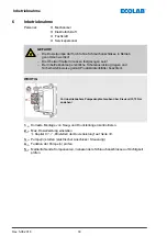 Preview for 32 page of Ecolab 106052 Operating Instructions Manual