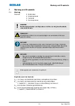 Preview for 37 page of Ecolab 106052 Operating Instructions Manual