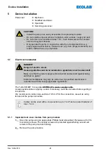 Preview for 79 page of Ecolab 106052 Operating Instructions Manual