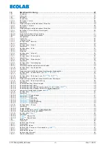 Preview for 3 page of Ecolab Elados EMP II E60 Operating Instruction