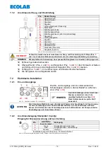 Preview for 13 page of Ecolab Elados EMP II E60 Operating Instruction