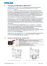 Preview for 19 page of Ecolab Elados EMP II E60 Operating Instruction