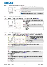 Preview for 87 page of Ecolab Elados EMP II E60 Operating Instruction