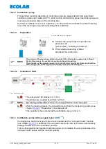 Preview for 119 page of Ecolab Elados EMP II E60 Operating Instruction