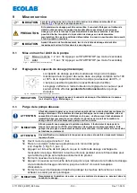 Preview for 168 page of Ecolab Elados EMP II E60 Operating Instruction