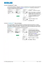 Preview for 186 page of Ecolab Elados EMP II E60 Operating Instruction