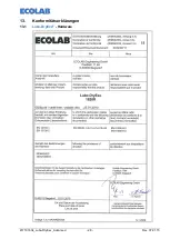 Preview for 28 page of Ecolab Lubo-DryExx Operating Instruction