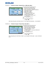 Preview for 44 page of Ecolab Lubo-DryExx Operating Instruction