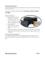 Preview for 7 page of Ecologic Mart Book Light User Manual