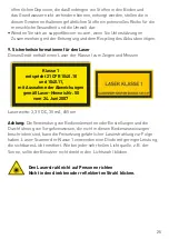 Preview for 25 page of Ecom CUBE 800 Safety Instructions