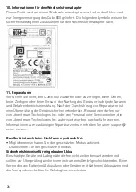 Preview for 26 page of Ecom CUBE 800 Safety Instructions