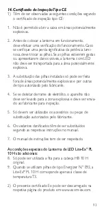 Preview for 93 page of Ecom Lite-Ex PL 10 H Operating Instructions Manual