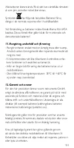 Preview for 103 page of Ecom Lite-Ex PL 10 H Operating Instructions Manual