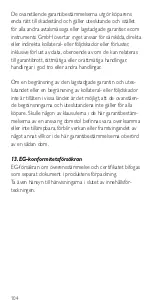 Preview for 104 page of Ecom Lite-Ex PL 10 H Operating Instructions Manual