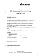 Preview for 18 page of Ecom SHL 100-EX Operating Instructions Manual