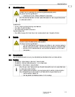 Preview for 13 page of Ecom SHL 200-Ex Operating Instructions Manual