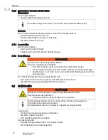 Preview for 14 page of Ecom SHL 200-Ex Operating Instructions Manual