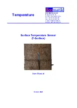 Ecomatik T-Surface User Manual preview