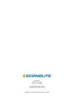 Preview for 92 page of ECONOLITE ZincBlue2 UPS 1000W User Manual