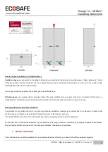 Preview for 5 page of ECOSAFE ASDM11 Instruction Manual