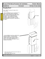 Preview for 20 page of ECOSAIRE EN Series Owner'S Manual