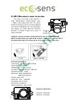 Ecosense EL-M05 Instruction preview