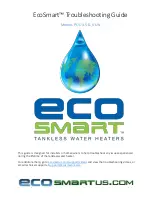 Preview for 1 page of EcoSmart POU 3.5 kW Troubleshooting Manual