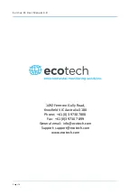 Preview for 174 page of Ecotech Serinus 44 User Manual