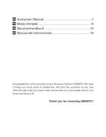 Preview for 2 page of ECOVACS Deebot 4 Instruction Manual