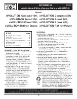 Preview for 26 page of EcoWater eVolution Boost 300 Instructions Manual