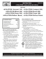 Preview for 44 page of EcoWater eVolution Boost 300 Instructions Manual