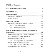 Preview for 2 page of ECOWITT GW1000 Operation Manual