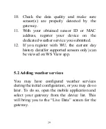 Preview for 29 page of ECOWITT GW1000 Operation Manual