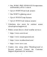 Preview for 7 page of ECOWITT GW1100 Operation Manual